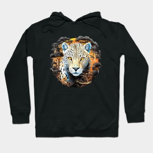 Panther Beast Animal World Predator Wild Nature Wilderness Hoodie